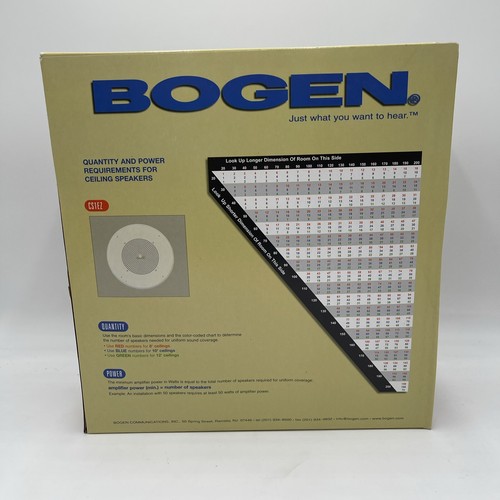 Bogen cs1ez ceiling - cs1ez, 8"